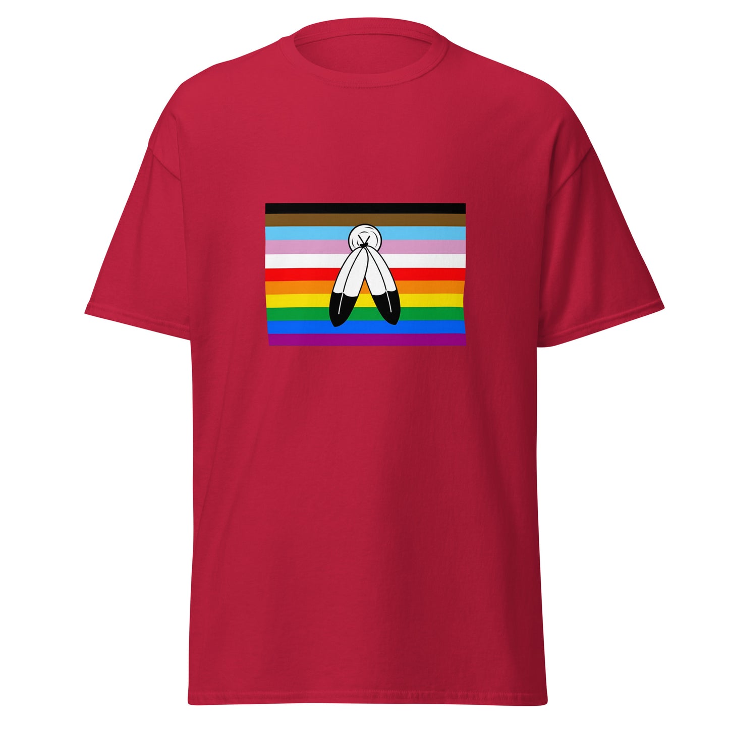 Flag LGBTQ+ Two Feather\Spirit Pride